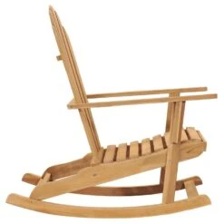 VidaXL Schommelstoel Adirondack Massief Teakhout -Tuinmeubels Winkel 0e631872b5014955a26ff79ce0734838