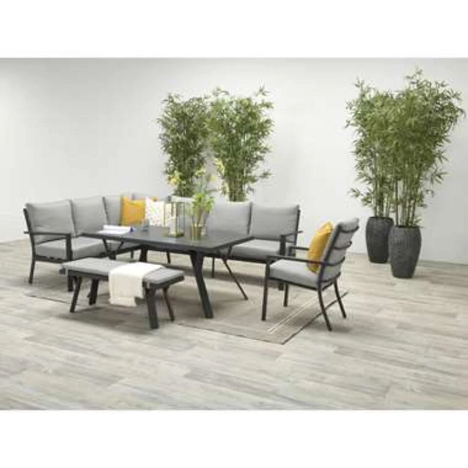 Garden Impressions Senja Lounge Dining Tuinstoel - Donker Grijs 5 Garden Impressions Senja Lounge Dining Tuinstoel - Donker Grijs - Afbeelding 3