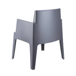 Garden Impressions Box Tuinstoel Antraciet The Original - 4 Stuks -Tuinmeubels Winkel 1000003862 0104