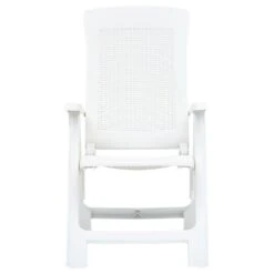 VidaXL Tuinstoelen 2 St Verstelbaar Kunststof Wit 8 VidaXL Tuinstoelen 2 St Verstelbaar Kunststof Wit -Tuinmeubels Winkel 1000006296 0102