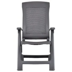 VidaXL Tuinstoelen 2 St Verstelbaar Kunststof Mokka 8 VidaXL Tuinstoelen 2 St Verstelbaar Kunststof Mokka -Tuinmeubels Winkel 1000006301 0102