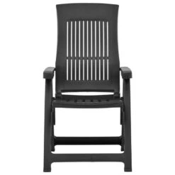 VidaXL Tuinstoelen 2 St Verstelbaar Kunststof Antracietkleurig 8 VidaXL Tuinstoelen 2 St Verstelbaar Kunststof Antracietkleurig -Tuinmeubels Winkel 1000006375 0102