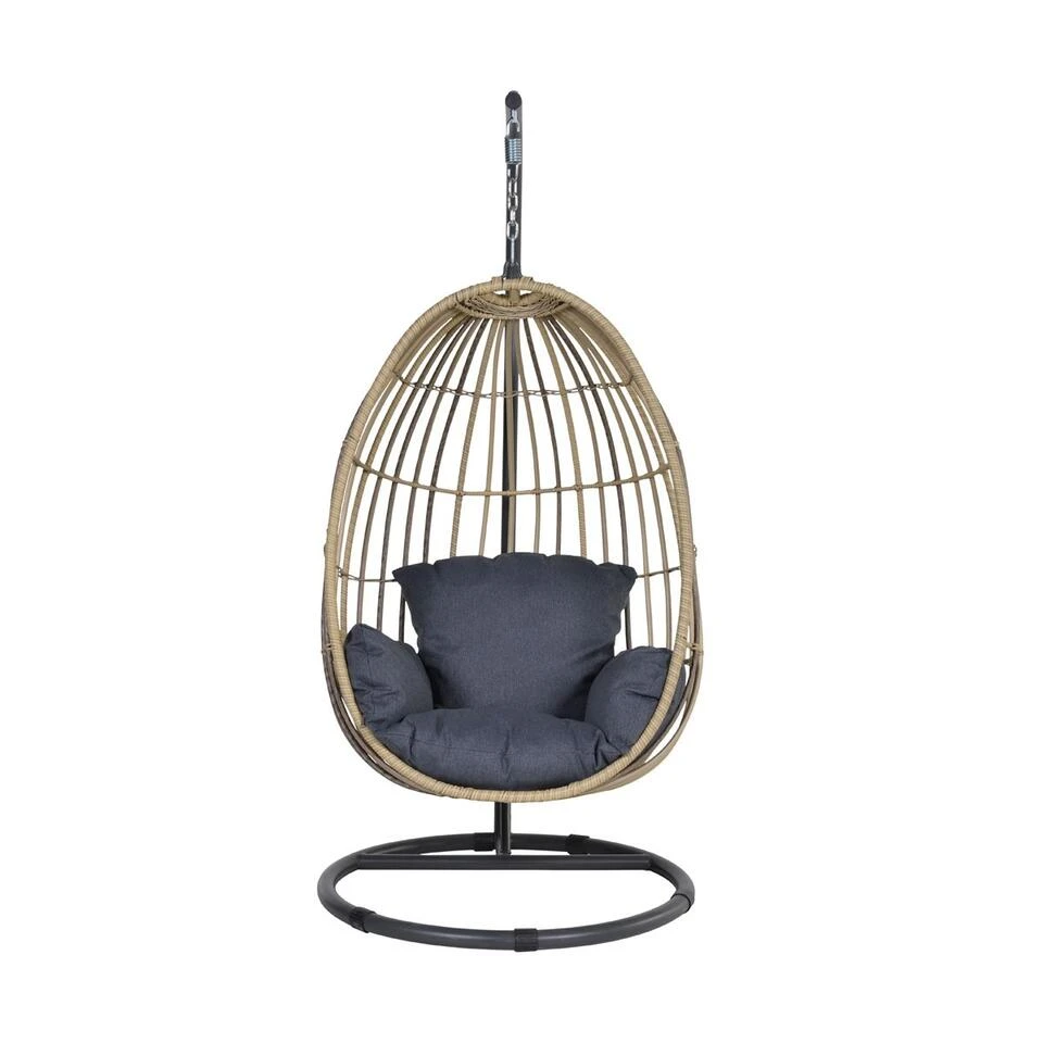 Garden Impressions Hangstoel Panama Hangstoel Ei - Natural Rotan 3 Garden Impressions Hangstoel Panama Hangstoel Ei - Natural Rotan