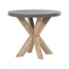 Beliani Eettafel OLBIA - Grijs Vezelcement -Tuinmeubels Winkel 1000011857