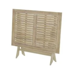 Garden Impressions Keys Inklapbare Tuintafel 120x80xH72 Smoky Acacia -Tuinmeubels Winkel 1000013913 0104