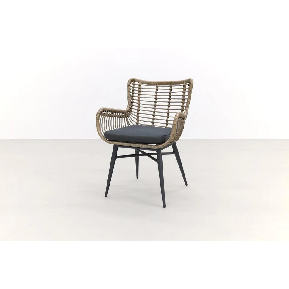VDG Jasmine Dining Tuinstoel - Natural 5 VDG Jasmine Dining Tuinstoel - Natural - Afbeelding 3