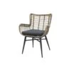 VDG Jasmine Dining Tuinstoel - Natural -Tuinmeubels Winkel 1000031702