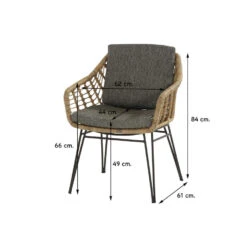 4 Seasons Cottage Tuinstoel (1 St.) -Tuinmeubels Winkel 1000031704 0102