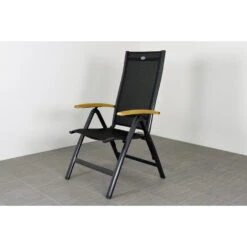 Hartman Roma Verstelbare Tuinstoel - Teak Armleuning -Tuinmeubels Winkel 1000031711 0102