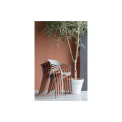 WOOOD Tuinstoel Bent - Kunststof - Taupe - Set Van 4 7 WOOOD Tuinstoel Bent - Kunststof - Taupe - Set Van 4 -Tuinmeubels Winkel 1000033693 0101