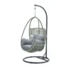 Garden Impressions Panama Hangstoel Swing Egg - Mystic Grijs -Tuinmeubels Winkel 1000035641
