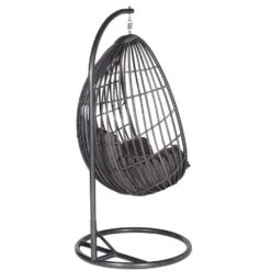 Garden Impressions Panama Hangstoel Ei - Donker Grijs -Tuinmeubels Winkel 1000035642 0104