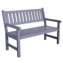 SenS-Line Bordeaux Tuinbank - Grenenhout - Grijs