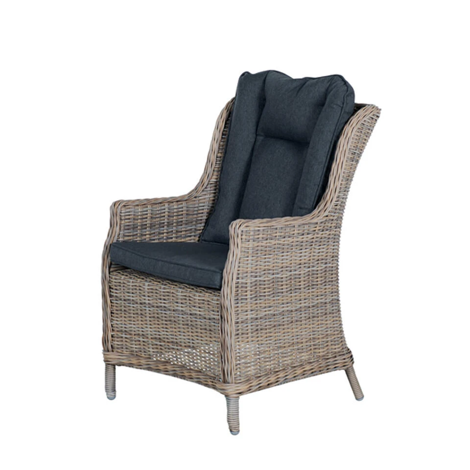 Garden Impressions Marbella Tuinstoel - Vintage Willow 4 Garden Impressions Marbella Tuinstoel - Vintage Willow - Afbeelding 2