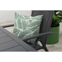 Garden Impressions Rosa Tuinstoel Verstelbaar - Antraciet -Tuinmeubels Winkel 1000040803 0104