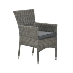 Garden Impressions Jerba Tuinstoel Grijs - 2 Stuks -Tuinmeubels Winkel 1000042194 0103