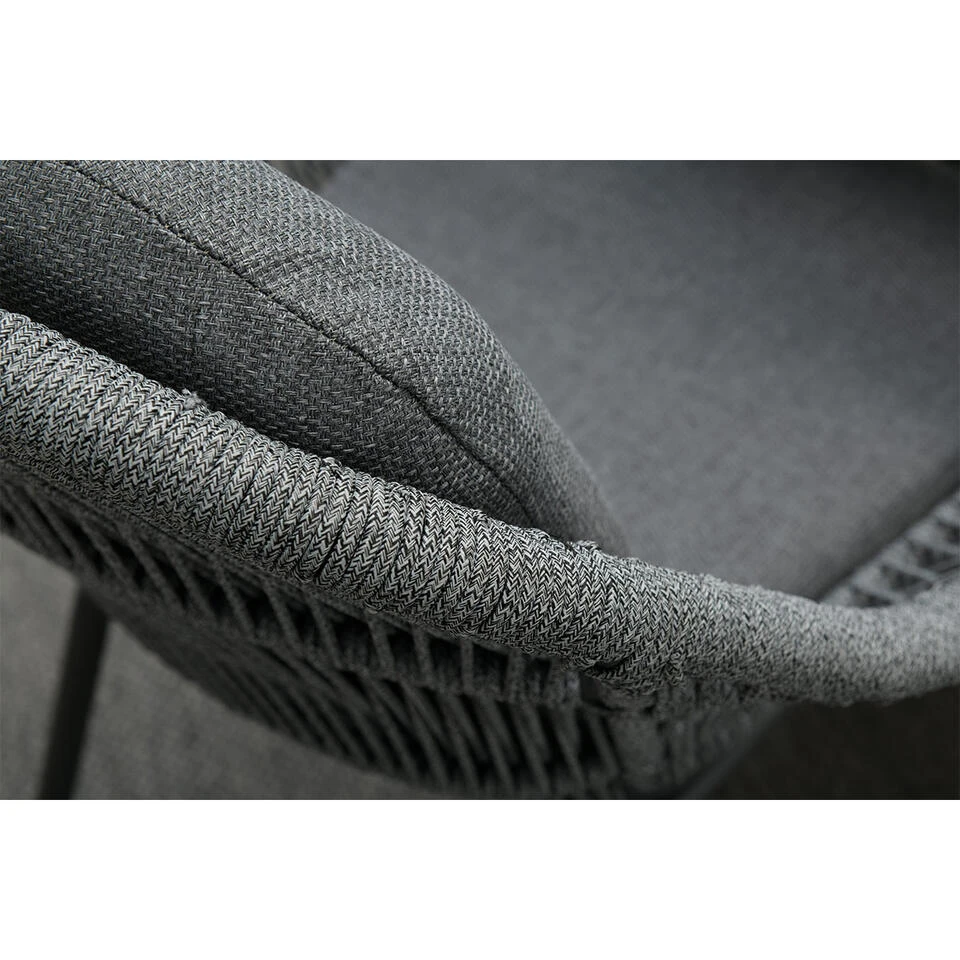 Garden Impressions Yima Tuinstoel - Licht Grijs 4 Garden Impressions Yima Tuinstoel - Licht Grijs - Afbeelding 2