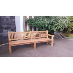 VDG Teakhouten Tuinbank Patrick XL - 250 Cm -Tuinmeubels Winkel 1000045386 0102