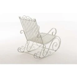 Clp Schommelstoel Smilla Antiek Wit -Tuinmeubels Winkel 1000045406 0103