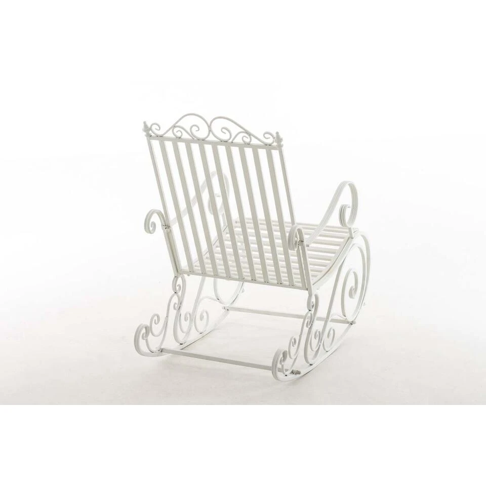 Clp Schommelstoel Smilla Wit 6 Clp Schommelstoel Smilla Wit - Afbeelding 4