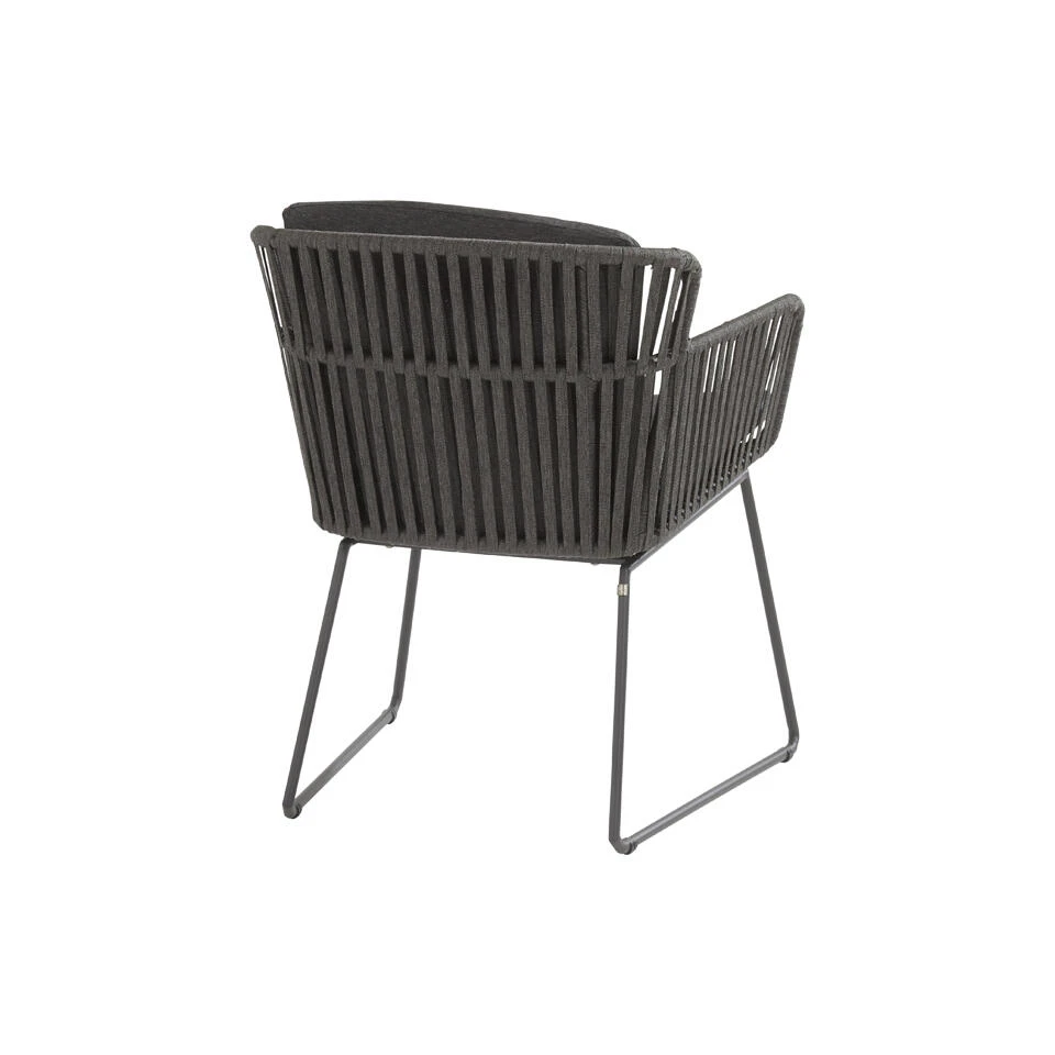 Taste Vitali Dining Tuinstoel - Antraciet 6 Taste Vitali Dining Tuinstoel - Antraciet - Afbeelding 4