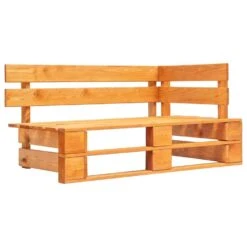 VidaXL Tuinbank Met Rode Kussens Pallet Grenenhout 8 VidaXL Tuinbank Met Rode Kussens Pallet Grenenhout -Tuinmeubels Winkel 1000048435 0102