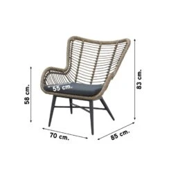 Jasmine Loungestoel - Natural 7 Jasmine Loungestoel - Natural -Tuinmeubels Winkel 1000048692 0101