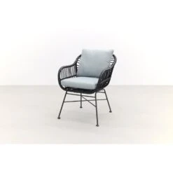 Garden Impressions Margriet Tuinstoel - Zwart Mint Grey 8 Garden Impressions Margriet Tuinstoel - Zwart Mint Grey -Tuinmeubels Winkel 1000048776 0102