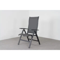 Suns New Castle Verstelbare Tuinstoel - Antraciet 8 Suns New Castle Verstelbare Tuinstoel - Antraciet -Tuinmeubels Winkel 1000048819 0102