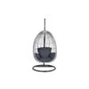 Garden Impressions Panama Swing Egg Hangstoel - Cloudy Grey -Tuinmeubels Winkel 1000050055