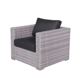 Garden Impressions Tennessee Lounge Stoel - Licht Grijs -Tuinmeubels Winkel 1000052347 0102