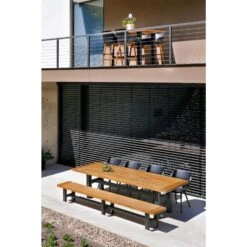 Hartman Sophie Studio Dining Armstoel - Carbon Black - Teak Poot 9 Hartman Sophie Studio Dining Armstoel - Carbon Black - Teak Poot -Tuinmeubels Winkel 1000053222 0103