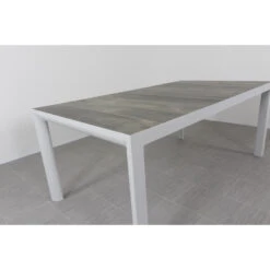 Kings Tuintafel Light Grey - 180x100 Cm -Tuinmeubels Winkel 1000053233 0102