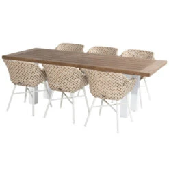 Hartman Yasmani Dining Tuintafel - 240x100 Cm. - White -Tuinmeubels Winkel 1000053249 0103