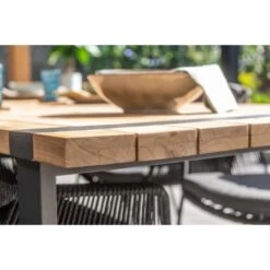 Taste Alto Tuintafel - Teak Hout - 240x100 Cm -Tuinmeubels Winkel 1000053253 0102