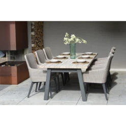 Taste Derby Tuintafel - 240x100 Cm. - Antraciet Poten -Tuinmeubels Winkel 1000053261 0103