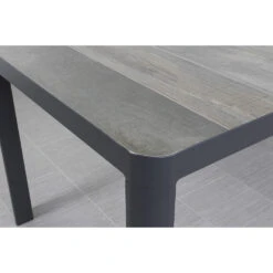 VDG Queens Tuintafel Antraciet - 160 X 90 Cm -Tuinmeubels Winkel 1000053281 0102