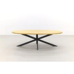 Taste Prado Ellips Ovale Tuintafel - 240x115 Cm. - Antraciet -Tuinmeubels Winkel 1000053282 0103