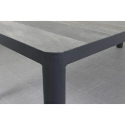 VDG Queens Tuintafel Antraciet - 220 X 100 Cm -Tuinmeubels Winkel 1000053286 0102