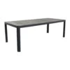 VDG Queens Tuintafel Antraciet - 220 X 100 Cm -Tuinmeubels Winkel 1000053286