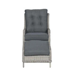 Garden Impressions Santa Rosa Relax Tuinstoel+voetenbank Vintage 8 Garden Impressions Santa Rosa Relax Tuinstoel+voetenbank Vintage -Tuinmeubels Winkel 1000054029 0103