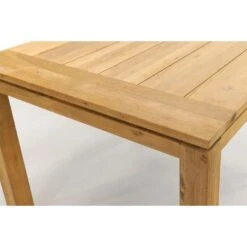 Allure Rome Teak Tuintafel 100 X 100 Cm. - Natural Brown -Tuinmeubels Winkel 1000054216 0103