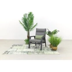 VDG Azoren Loungestoel Verstelbaar - Antraciet -Tuinmeubels Winkel 1000054950 0101