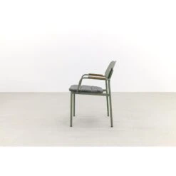 GreenChair Courage Dining Chair - Teak Armleuning - Green -Tuinmeubels Winkel 1000058437 0103