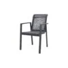 GreenChair Lagoon Stapelbare Tuinstoel - Antraciet -Tuinmeubels Winkel 1000059394