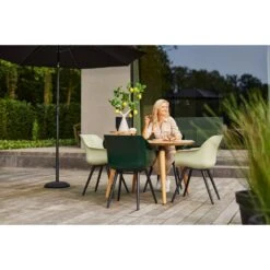 Hartman Sophie Studio Dining Armstoel - Night Green - Set Van 2 -Tuinmeubels Winkel 1000072087 0102