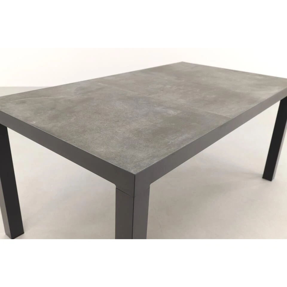 VDG President Tuintafel 160 X 90 Cm. - Antraciet 6 VDG President Tuintafel 160 X 90 Cm. - Antraciet - Afbeelding 4