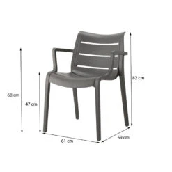 Scab Sunset Tuinstoel - Antraciet -Tuinmeubels Winkel 1000074487 0101