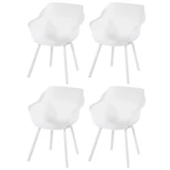 Hartman Sophie Element Dining Armstoel- Wit - 4 St.