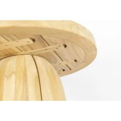 4SO Pablo Bijzettafel - Teakhout - Ø45 Cm -Tuinmeubels Winkel 1000076453 0102